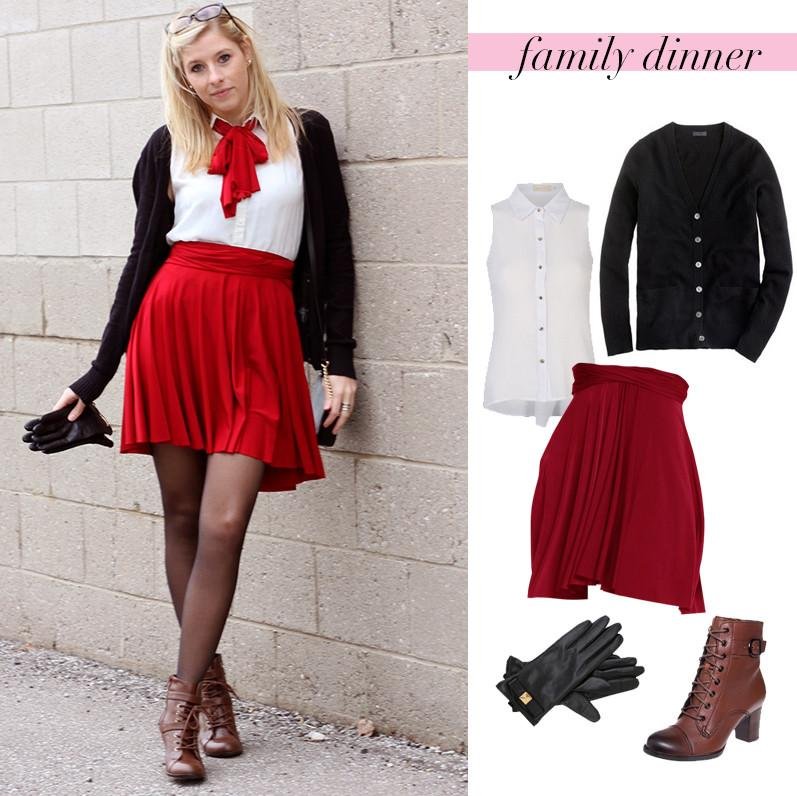 Holiday Party Do or Don't: Ruby Red Tights
